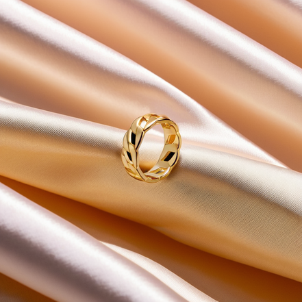 Classic Stainless Steel Chain Ring