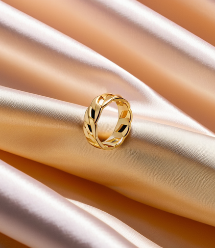 Classic Stainless Steel Chain Ring