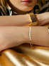 Elegant Pearl Bead Bracelet